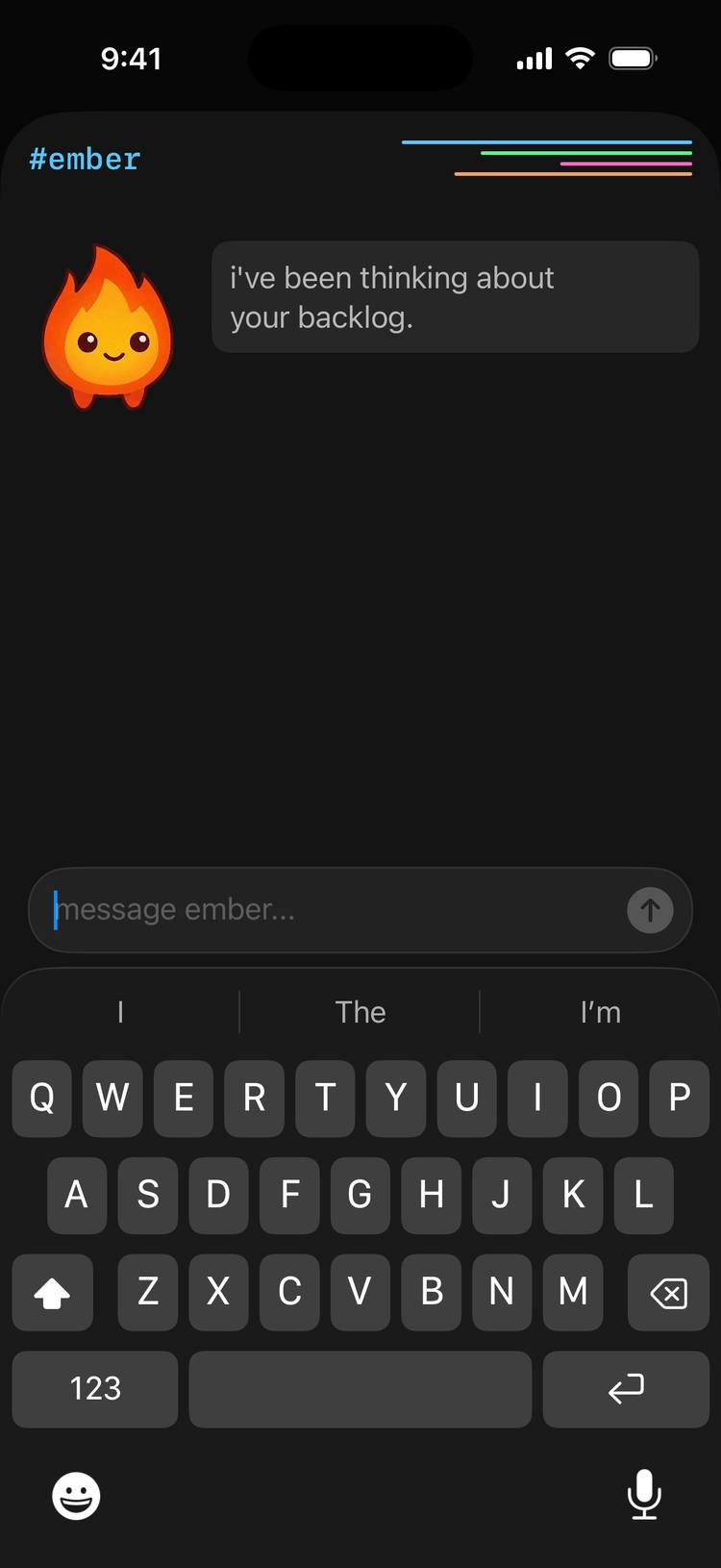 ember chat - i've been thinking about your backlog